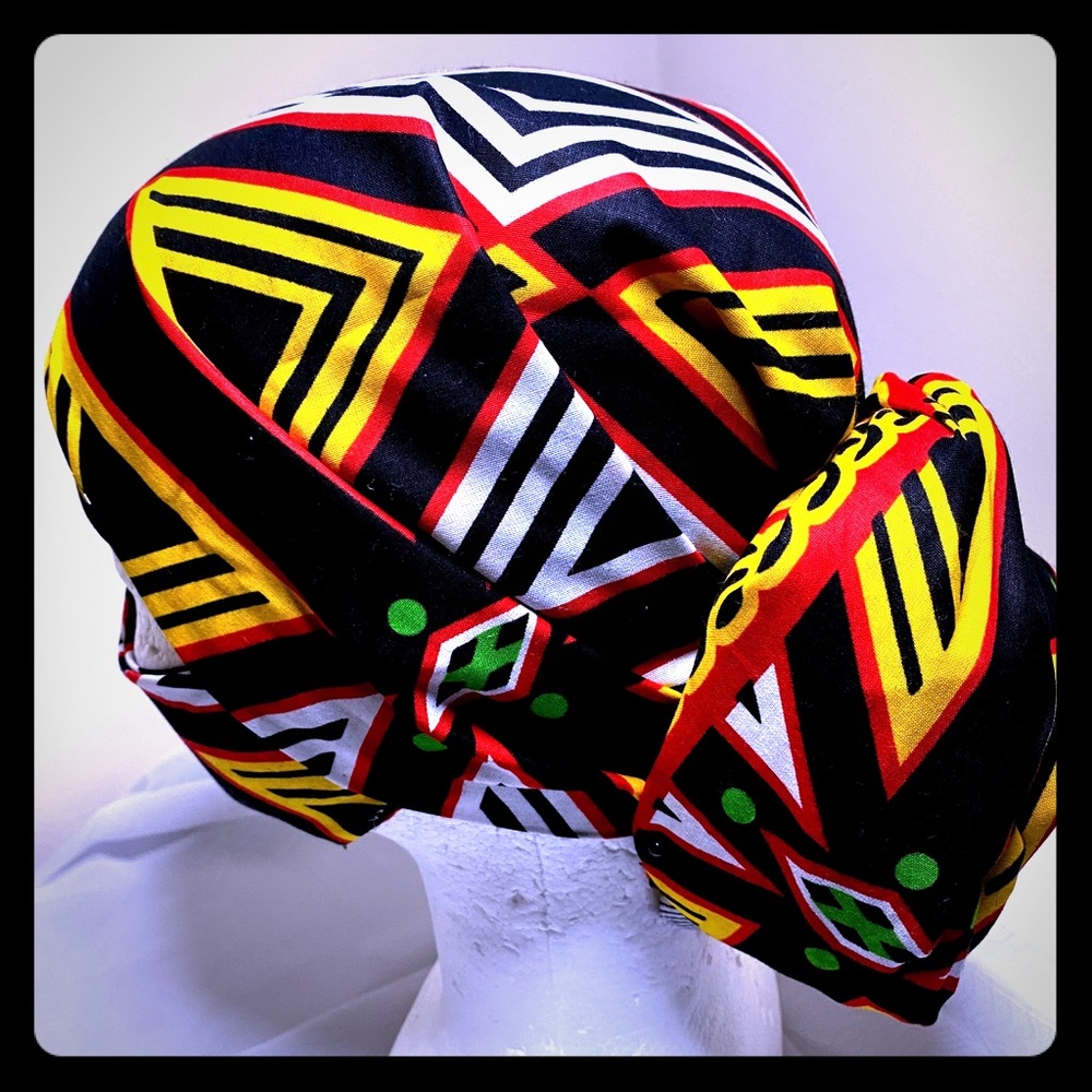 Head wraps & face masks set